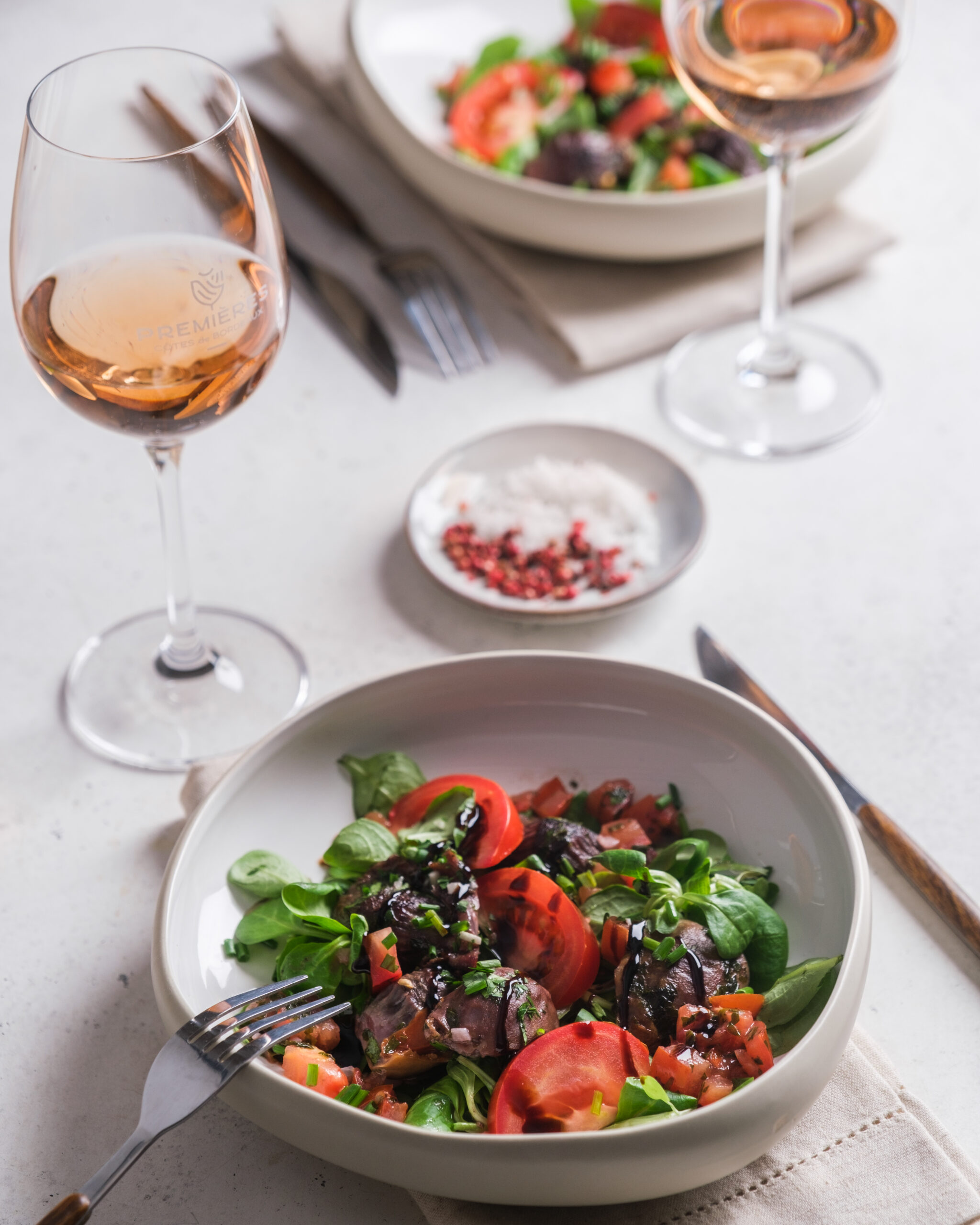 Wine and food matching